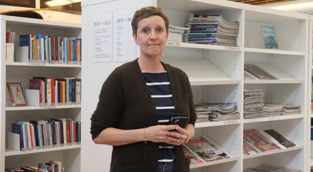 Raseborgs bibliotekschef Heidi Enberg ser positivt på Nationalbibliotekets nya digitala satsning. Sedan slutet av april har en stor del av Finlands invånare haft möjlighet att registrera sig i ett nytt och digitalt bibliotek.