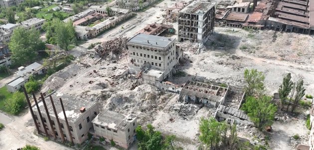Den senaste tiden har Tjasiv Jar i östra Ukraina förvandlats till ruiner i ryska attacker, i stil med orter som Avdijivka och Bachmut tidigare.