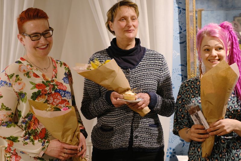 Finalisterna i Lovisabakelse-tävlingen.