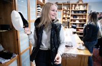 Ella Henrichson blir kombistudent från Borgå gymnasium.