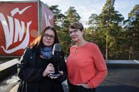 Västispodden. Johanna Lemström och Marina Holmberg