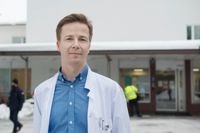 Raseborgs sjukhus chefsläkare Fredrik Forsström.