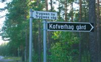 Kofverhag gård, som tidigare ägdes av Trygwe och Hjördis Nymans stiftlese, är numera i privat ägo. De tidigare styrelsemedlemmarna misstänks bland annat för grovt bokföringsbrott.
