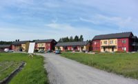 På detaljplaneområdet Sjundeås hjärta har det byggts nya bostadshus de senaste åren.