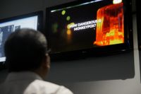 På den internationella flygplatsen Soekarno-Hatta i Indonesien mätte man kroppstemperatur på resenärerna för att förhindra spridningen av apkoppor år 2019. Den senaste tiden har allt fler smittor konstaterats i Europa.