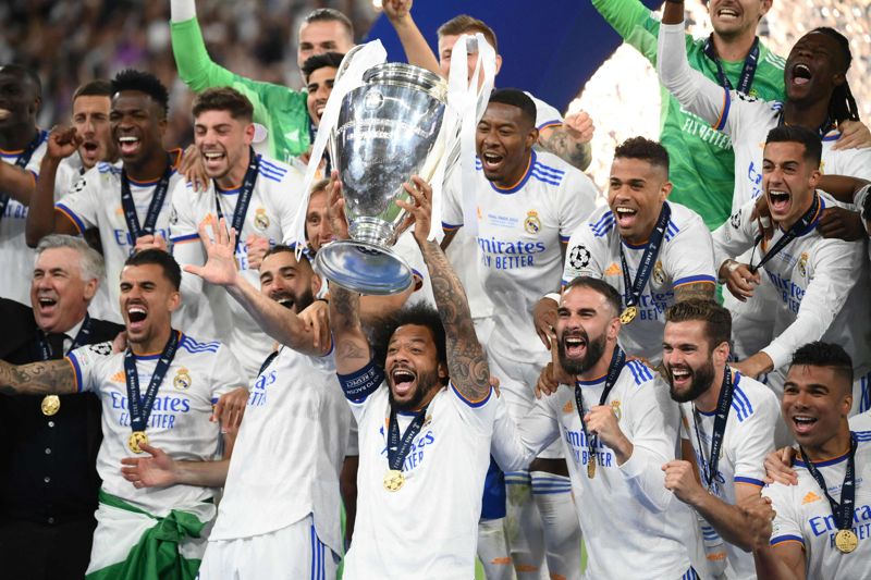 Real Madrid slog Liverpool med 1–0 i Champions League-finalen i maj.