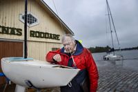Går allt enligt planerna kommer också segelsällskapets minitolva att vara i sjön under evenemanget på lördag, berättar Gustav Öller.