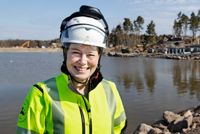Niina Okkonen är projektchef för bostadsmässan i Lovisa.