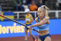 Saga Andersson representerade Finland under landskampen Finland-Sverige i september i fjol.