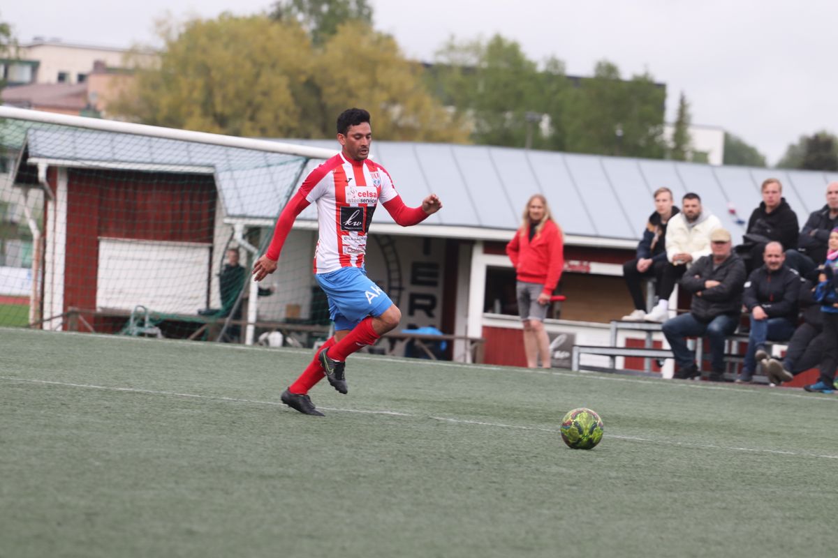 Matias Astrada och BK-46 förlorade lördagens bortamatch.