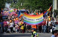 Idrotten har lyst med sin frånvaro under prideparaden i Helsingfors.