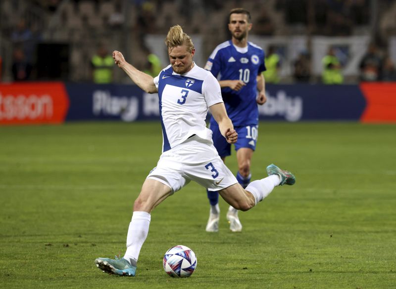 Richard Jensen finns med i den finska landslagstruppen till matcherna mot Rumänien och Montenegro senare denna månad.