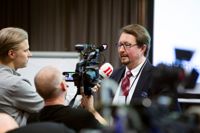 Mika Salminen har blivit något av en galjonsfigur för Finlands kamp mot coronaviruset.