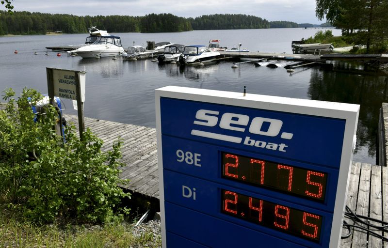 De höga bränslepriserna verkar ha påverkat hur båtförarna kör.