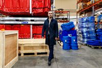Lamors vd Mika Pirneskoski säger att det finns potential att utveckla marknaden för att återvinna plast i Finland. Anläggningen i Sköldvik ska kunna växa och bli större än den som nu planeras.