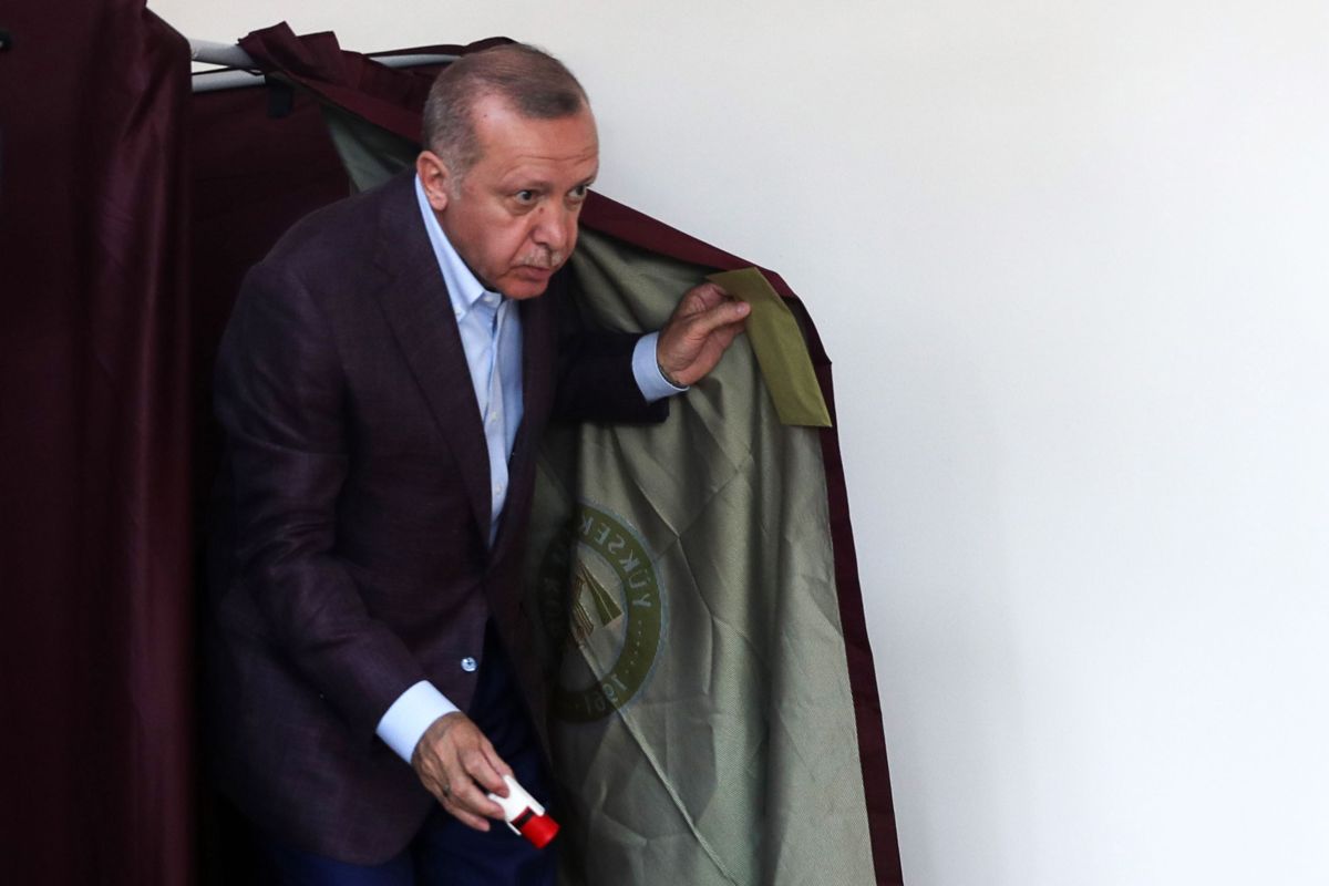 Turkiets president Recep Tayyip Erdoğan
