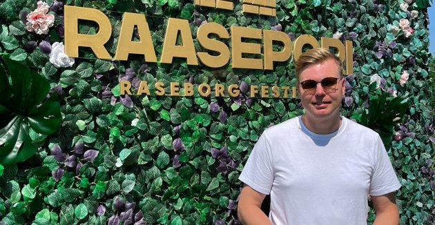 Matias Rosström är ansvarig producent för Raseborg Festival.