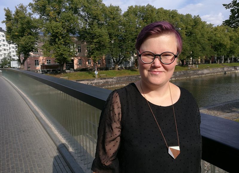Lotta Palmgren är docent vid genusvetenskapen i Åbo Akademi som är en del av utbildningslinjen för kultur, historia och filosofi. Arkivbild.