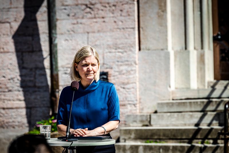 Ett viktigt valtema för Socialdemokraterna är att vinster från skolan ska förbjudas, säger partiledaren Andersson.