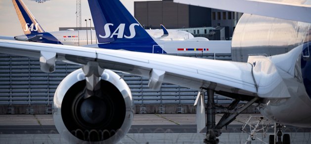 SAS ansöker om konkursskydd i USA. Arkivbild.