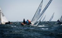 Segelentusiaster flockas till Hangö under veckoslutet. Bilden är tagen på Hangöregatta några år tillbaka.