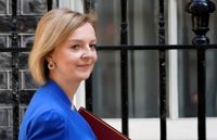 Storbritanniens utrikesminister Liz Truss.