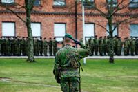 Nylands brigad tar emot en amerikansk marininfanterienhet.