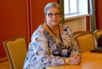 FN-specialsändebudet för Afrikas horn, Hanna Tetteh besökte Helsingfors.