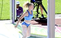 Saga Andersson var nära en finalplats.