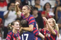 USA:s fixstjärna Alex Morgan fick jubla i VM senast.