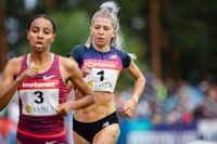 Sara Kuivisto gjorde en segerrik comeback till tävlingsbanorna.