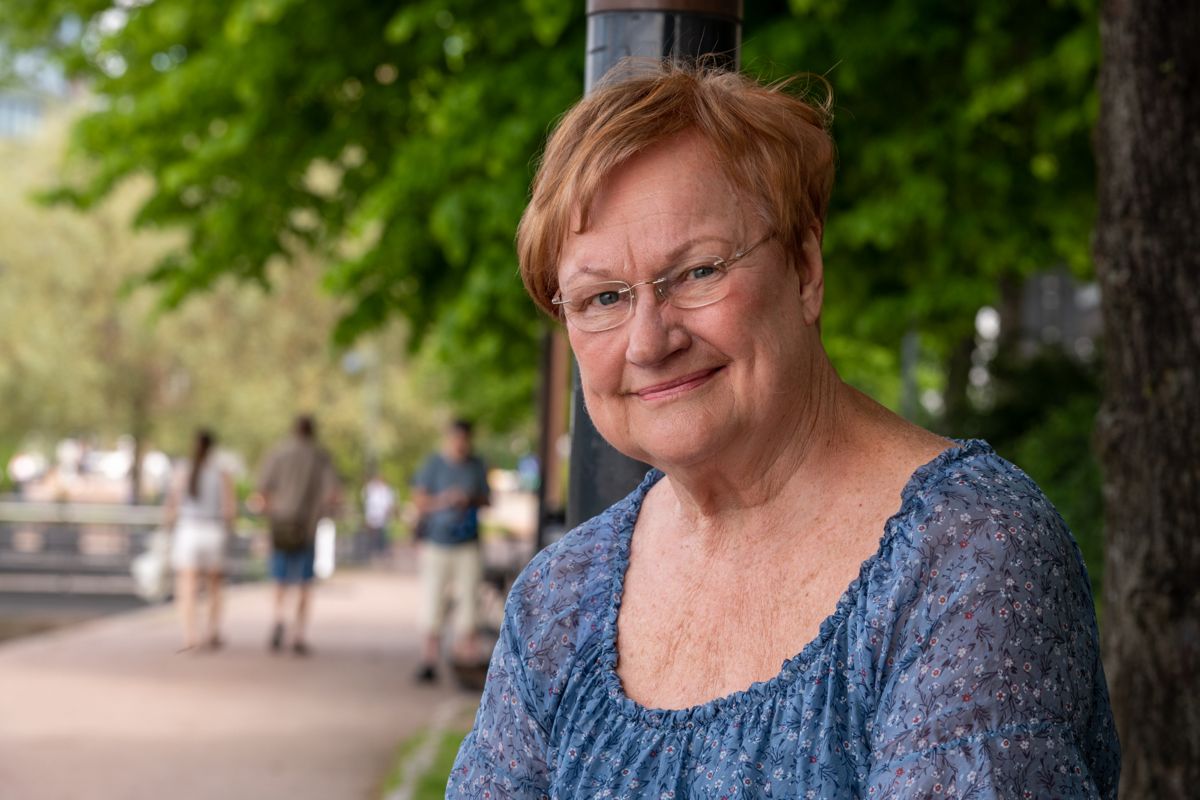 President Tarja Halonen deltar i Faces-festivalens paneldebatt i Karis på söndag.