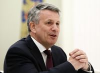 Shell-chefen Ben van Beurden tror oljepriset fortsätter uppåt. Arkivbild