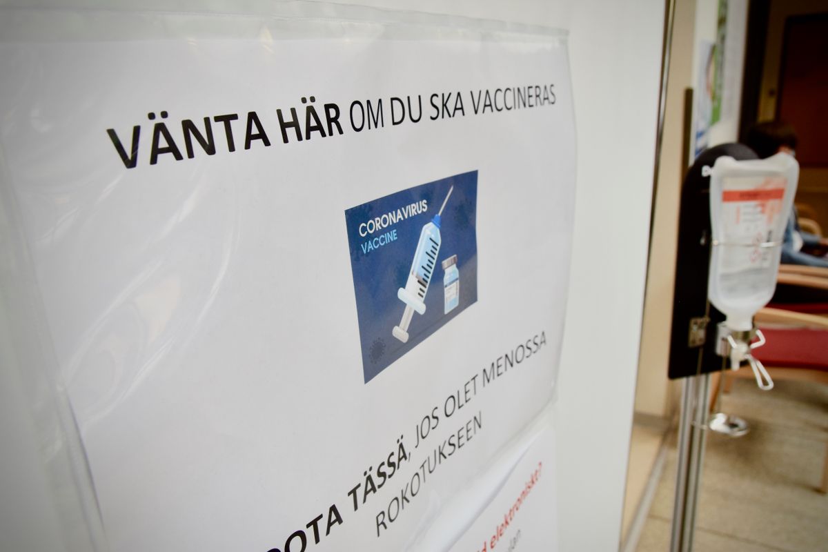 Vaccineringstider finns att reservera från början av nästa vecka.