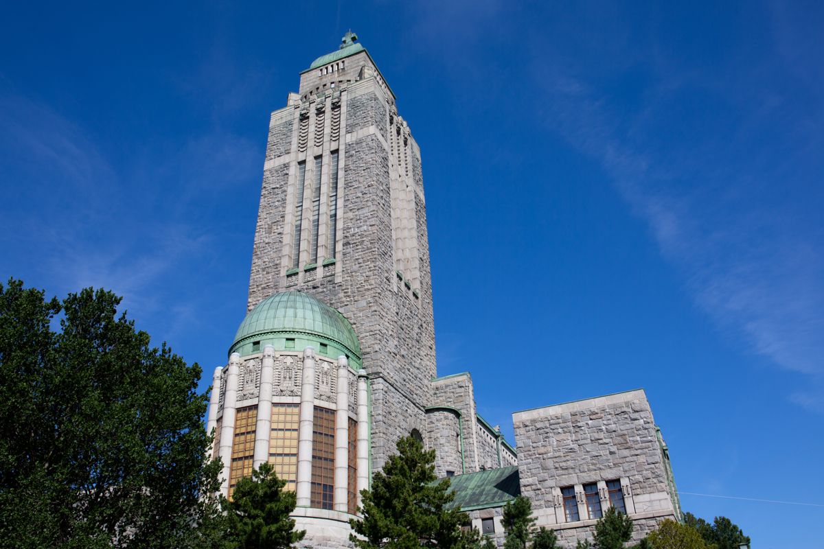 Berghälls kyrka i Helsingfors.
