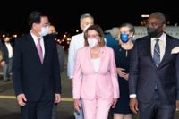 Nancy Pelosi besökte Taiwan tidigare i veckan.