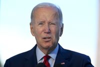 USA:s president Joe Biden. Bild från i måndags.