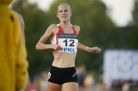 Camilla Richardsson gav ett gott formbesked inför EM.