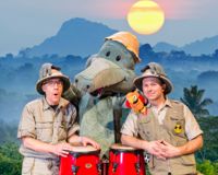 Arne Alligator & Djungeltrumman spelar både nytt och gammalt på sommarkonserten i Ekenäs.