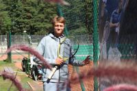 Egor Rybakov ser fram emot att börja studera vid Hangö gymnasiums tennislinje.