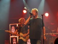 Juha Torvinen och Martti Syrjä var på gott humör på Tavastia.