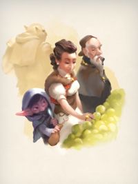 Illustrationerna är viktiga inom rollspelsgenren.