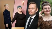 Från vänster: Tiina Tuppurainen, Raisa Omaheimo, Janne Saarakkala och Heidi Airaksinen.