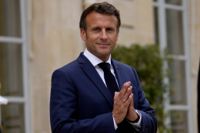 Emmanuel Macron. Arkivbild.