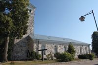 Ekenäs kyrka är en av vallokalerna på söndag.