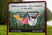Jukolakavlens tävlingsområde ligger i Ebbo i Borgå.