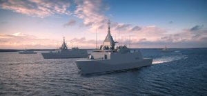 Försvarets nya fartyg av klassen LV2020 byggs i Raumo.