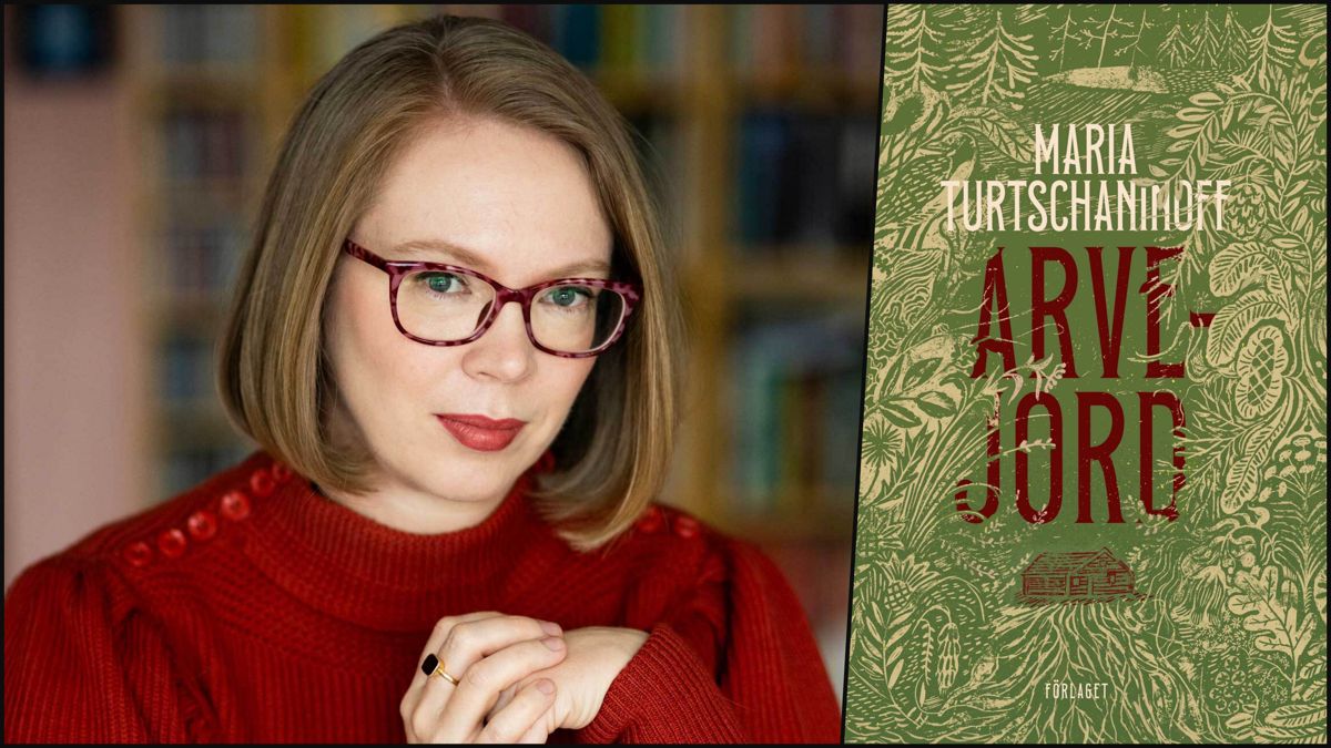 Maria Turtschaninoff är aktuell med Arvejord, hennes första roman för vuxna.