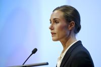 Statsminister Sanna Marin under ambassadörsdagarna.