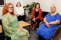 Socialarbetare Sari Lilius, psykolog Heidi Mielonen, psykoterapeut Vivi-Anne Nyman och psykoterapeut Monika Kauppila är fyra av medarbetarna i Maripam. Tanken är att kunna erbjuda det hjälp en specifik familj behöver snabbt och effektivt.